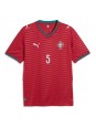 Portugalsko Diogo Dalot #5 Domácí Dres MS 2026 Krátký Rukáv Portugalsko Diogo Dalot #5 Domácí Dres MS 2026 Krátký Rukáv